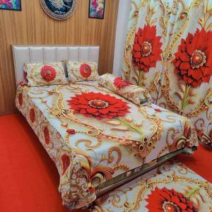 Primium 3D Bedsheet Four Piece Set