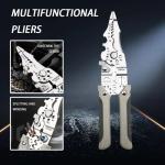 Multi-Purpose Wire Stripper Crimper and Cutter Tool