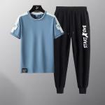Cotton T-Shirt and Trouser Set | Comfortable & Stylish Men's Wear