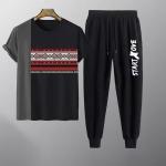 Cotton T-Shirt and Trouser Set | Comfortable & Stylish Men's Wear