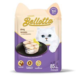 Bellotta Premium Pouch Mackerel 85gm