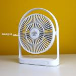 JISULIFE FA19A DC Fan, Run Directly With USB Power From Power Bank Or Solar (Without Battery)