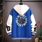 Amvosh Print Button Hoodie | Stylish & Comfortable Casual Wear