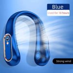 New Arrivals Wearable Neck Fan for Outdoor,new Design Rechargeable Usb Portable Cooling Neck Fan